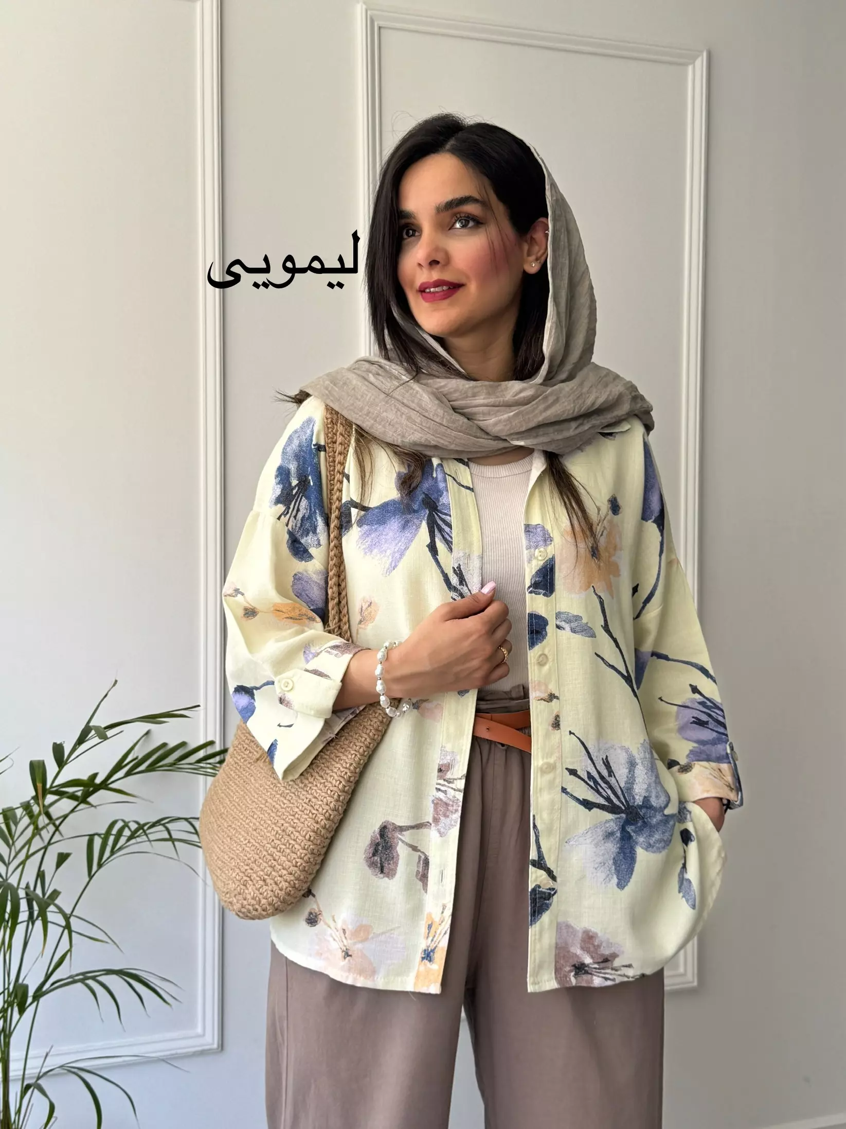 مانتو شومیزی گندم